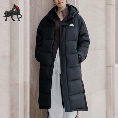 Adidas/阿迪达斯正品V LONG DOWN UG男女长款保暖羽绒服KF6741