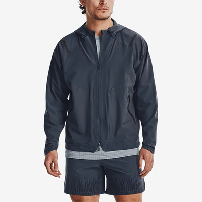 UA安德玛正品春季男子防风保暖休闲运动长袖针织夹克外套1370494