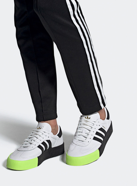 Adidas/阿迪达斯正品三叶草 SAMBAROSE W女子休闲鞋EF4967 EF4968