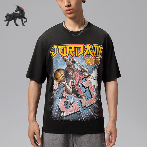 Nike/耐克正品Jordan Brooklyn男士运动短袖T恤IO0024-045