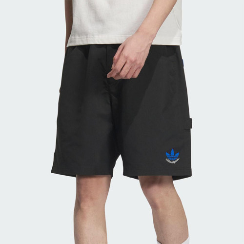 Adidas/阿迪达斯正品三叶草男士运动宽松经典梭织工装短裤JN1667