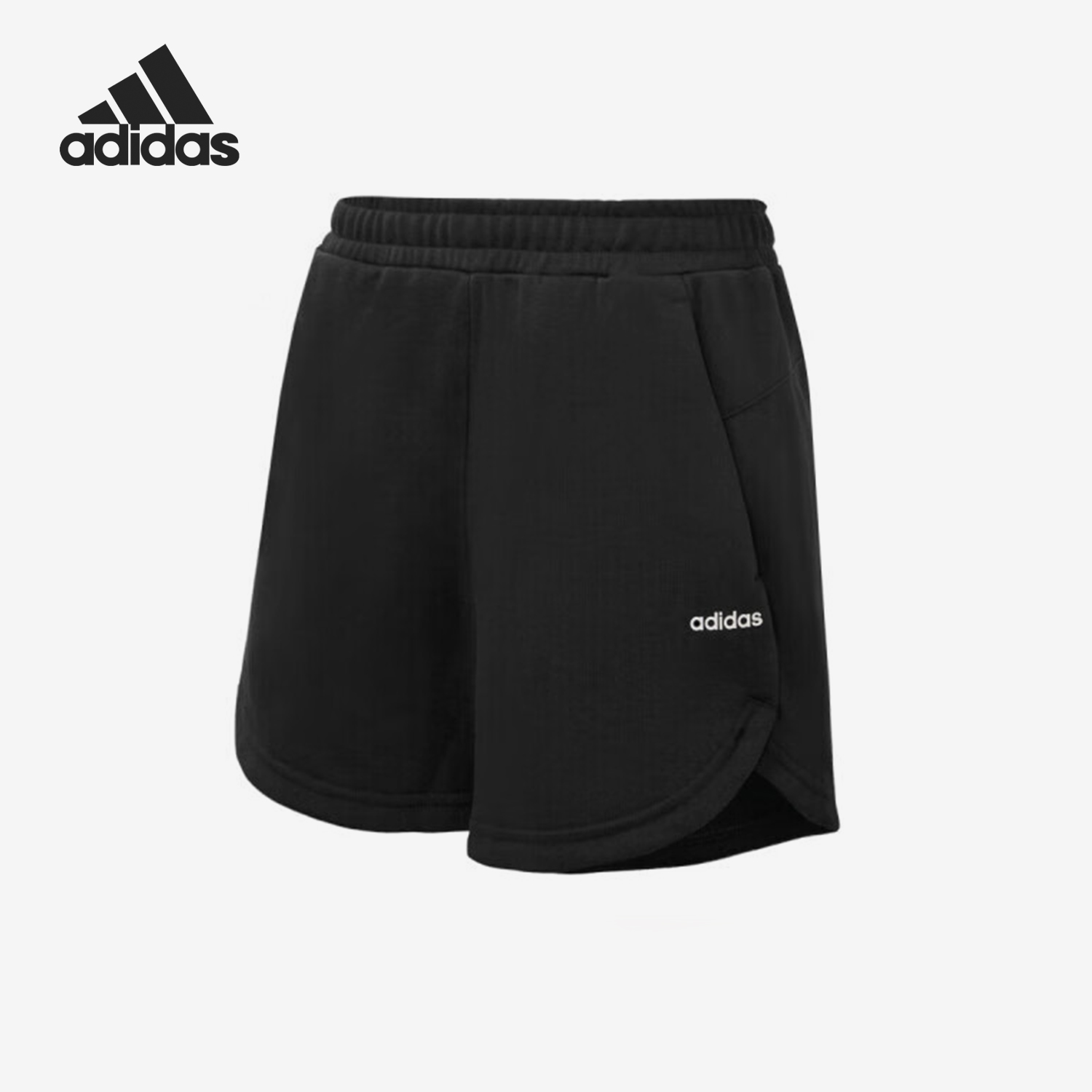 Adidas/阿迪达斯正品运动女士宽松针织透气休闲短裤JE3577
