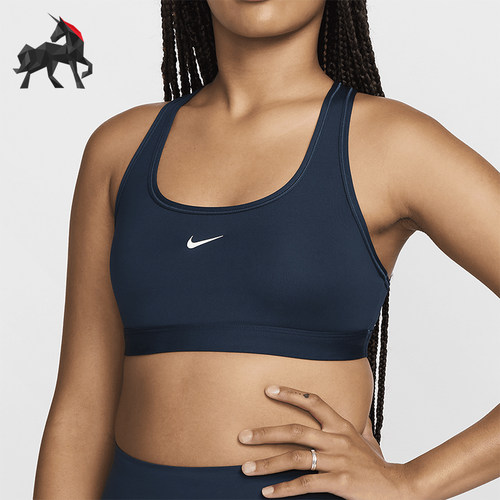 Nike/耐克正品2025秋季款女士训练瑜伽跑步透气内衣DX6817-478