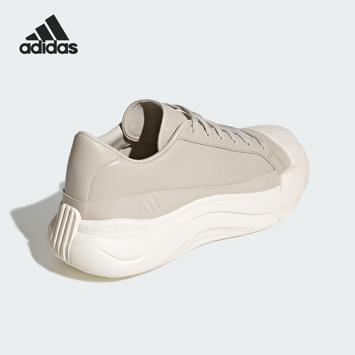 Adidas/阿迪达斯官方正品秋冬新款男女拼接厚底时尚运动鞋JS1625