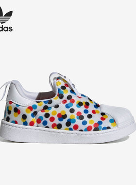 Adidas/阿迪达斯正品三叶草新款婴童运动轻便休闲鞋HQ4078