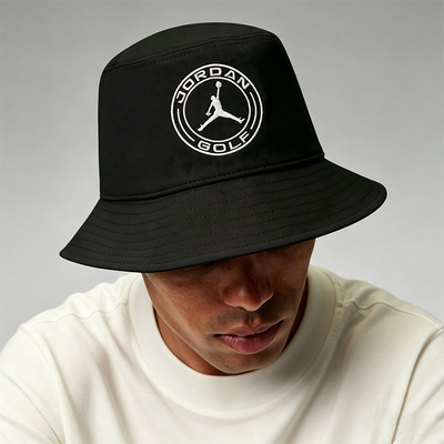 Nike/耐克正品JORDAN新款男黑白色高尔夫经典渔夫帽IM4517-010