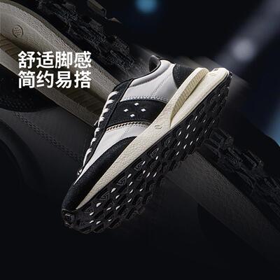 李宁正品轻舟男女同款反光耐磨低帮百搭潮流休闲运动鞋AZGV107