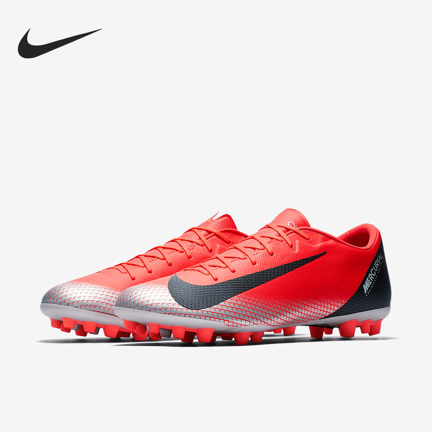 Nike/耐克正品 12 CR7 C罗中国行男子AG短钉人草足球鞋AQ0336