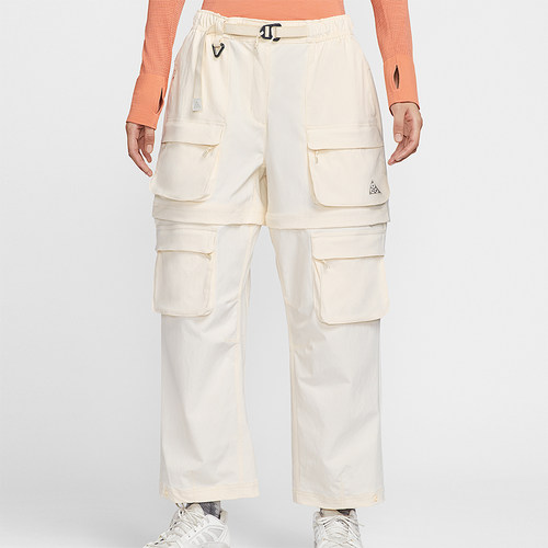 Nike/耐克正品2025女士多功能户外可拆式拉链梭织长裤HV6392-110