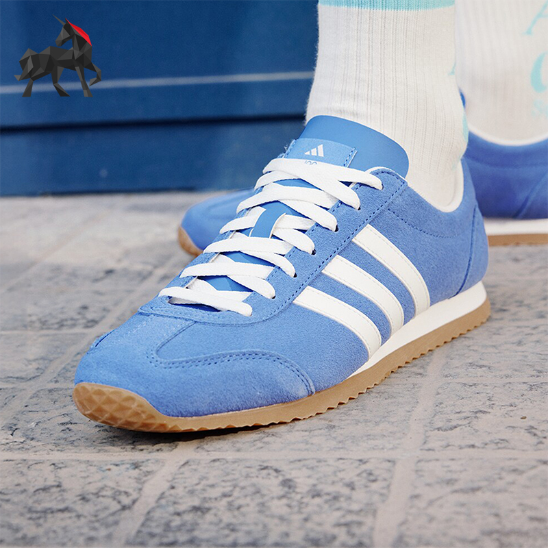 Adidas/阿迪达斯正品VS JOG 2.0 男女款薄底复古休闲鞋JS4444