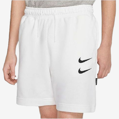 Nike耐克正品双钩字母印花男款系带中腰三分运动短裤DB4958-100