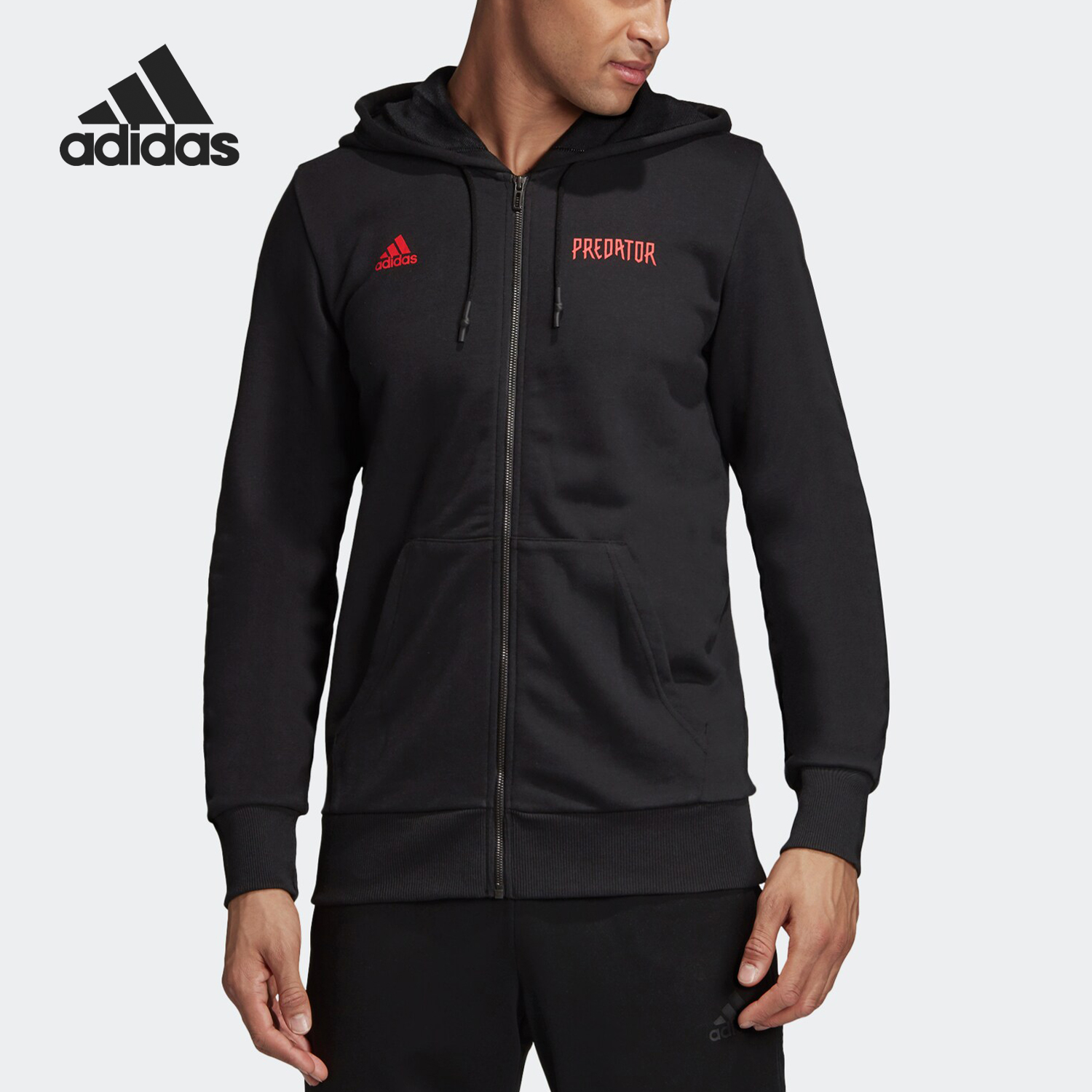 阿迪达斯男子足球茄克