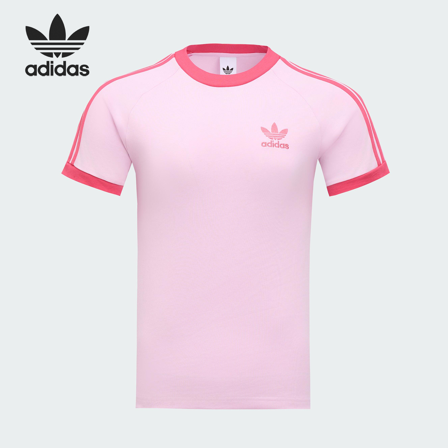 Adidas/阿迪达斯正品三叶草男士CALI T-SHIRT休闲短袖KR0292