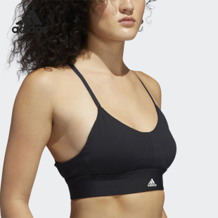 女士训练柔软舒适运动内衣FJ6089 2025冬季 Adidas 阿迪达斯正品