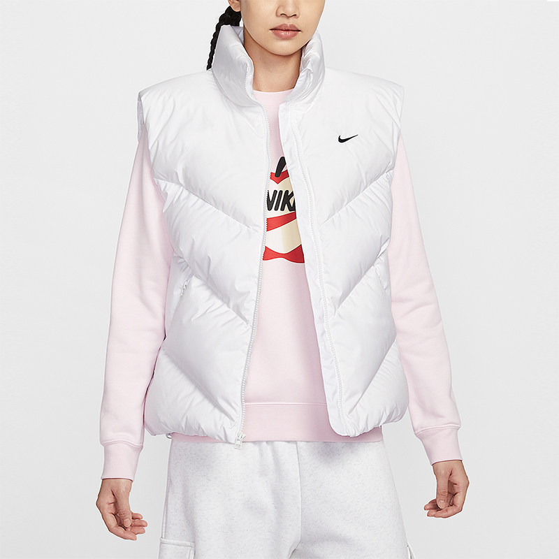 Nike/耐克正品Sportswear Windpuffer女士保暖羽绒马甲HV5238-100