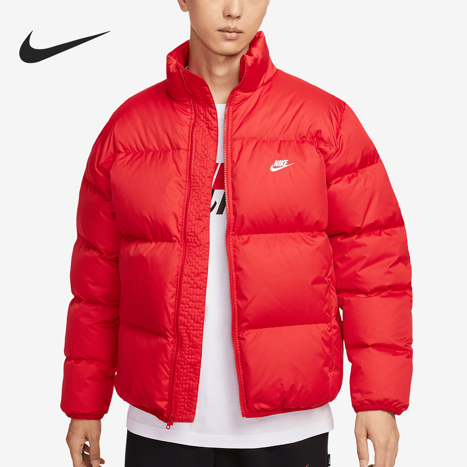 Nike/耐克正品新款男士宽松保暖时尚运动羽绒服FZ5029-657