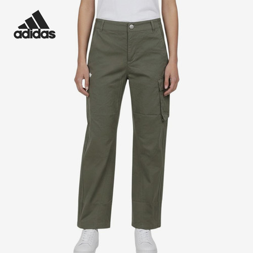 Adidas/阿迪达斯正品三叶草儿童舒适简约中腰休闲长裤KY1404