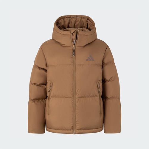 阿迪达斯女士复古户外保暖羽绒服