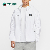 Nike 100 休闲连帽梭织刺绣外套IO7921 耐克正品 Sportswear男士