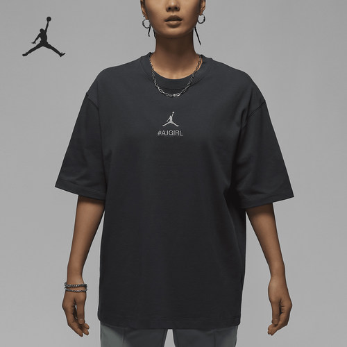 Nike/耐克女士宽松刺绣短袖T恤