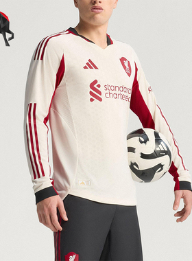 Adidas/阿迪达斯正品LIVERPOOL男士足球训练修身运动长袖JV6446