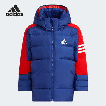 Adidas/阿迪达斯官方正品休闲小童时尚潮流运动保暖羽绒服 H40330