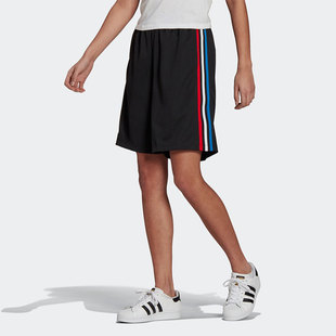 三叶草SHORTS Adidas 阿迪达斯正品 新款 GN2934 PB女子运动短裤