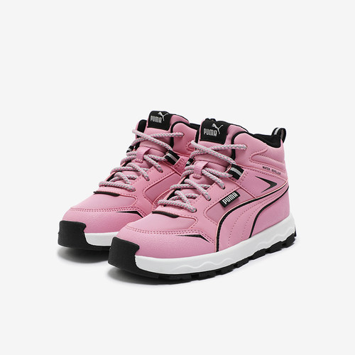 Puma/彪马正品新款儿童粉黑色出街校园儿童经典休闲鞋397645-04