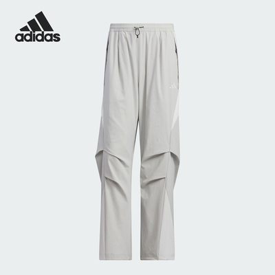 阿迪达斯男士运动宽松长裤