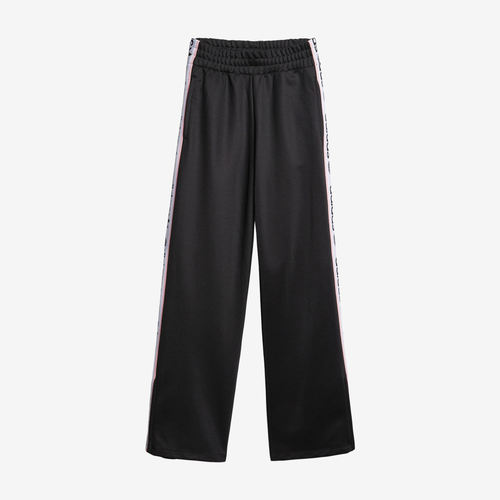 Adidas阿迪达斯正品Originals女拉链条纹松紧系带运动长裤DZ0089