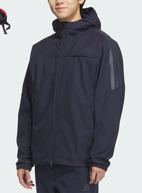 Adidas/阿迪达斯正品SL WARM JKT男士连帽训练户外运动外套KA1306