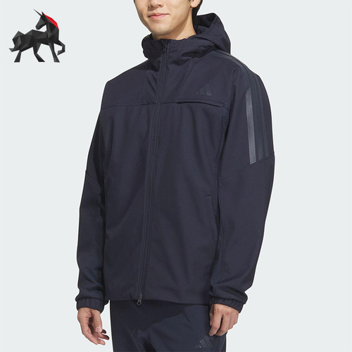 Adidas/阿迪达斯正品SL WARM JKT男士连帽训练户外运动外套KA1306