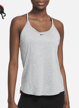 Nike/耐克正品Dri-FIT女士透气圆领宽松吊带背心T恤DD4941-073