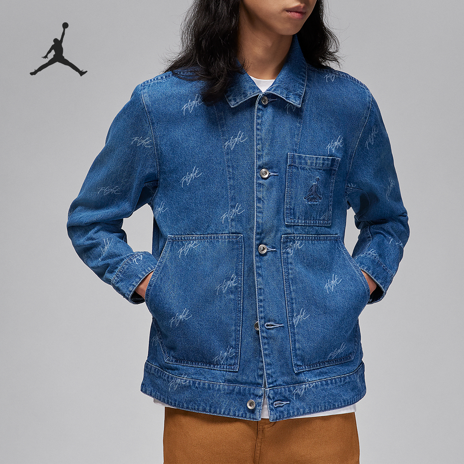 Nike/耐克男士牛仔外套