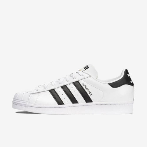 Adidas阿迪达斯正品SUPERSTAR男女低帮圆头系带板鞋S83387