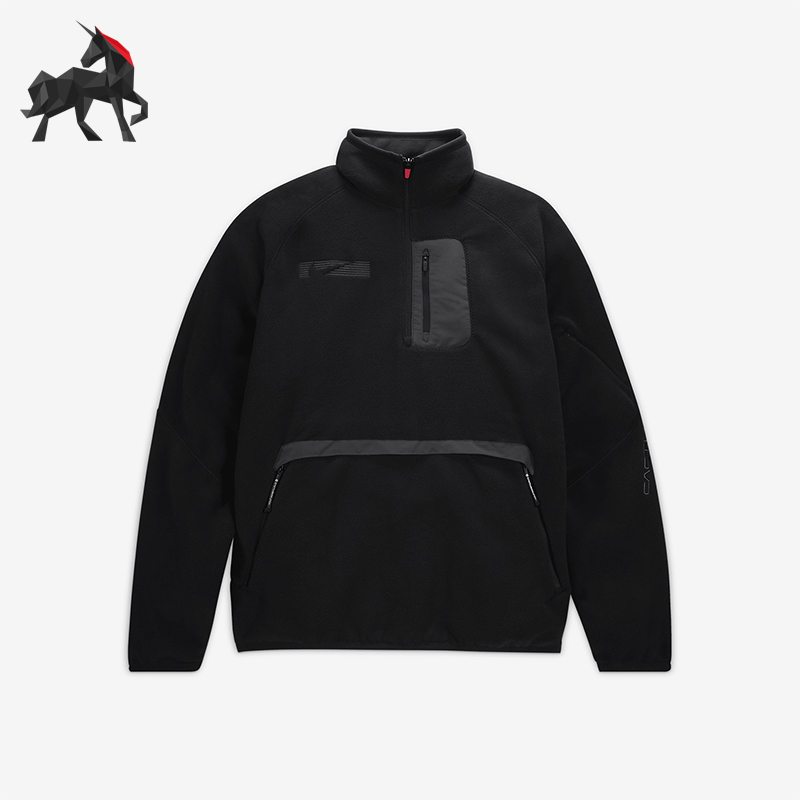 耐克男士时尚口袋立领户外上衣