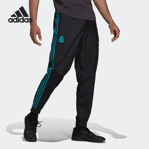 Adidas/阿迪达斯正品运动男子皇家马德里足球训练长裤 GR4250