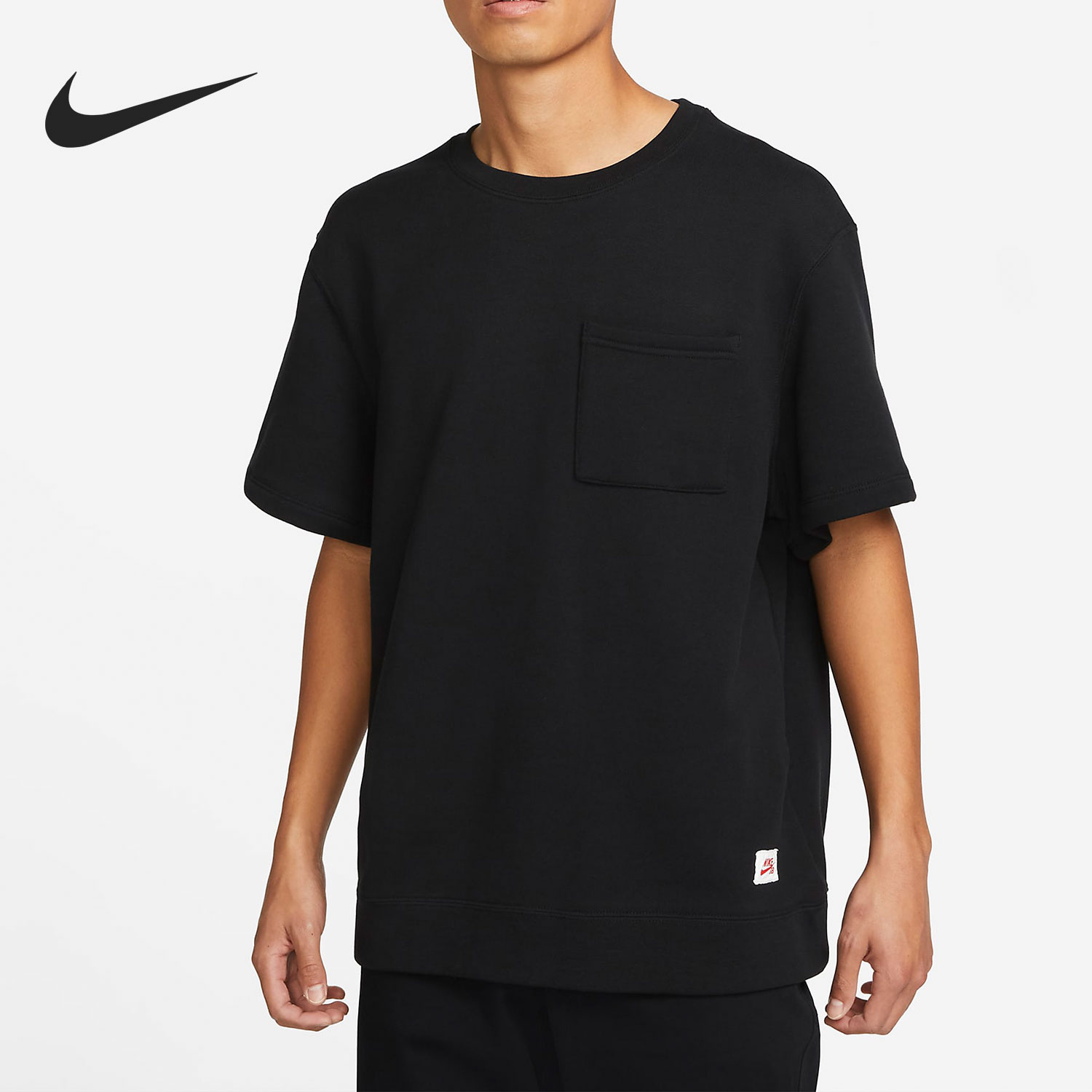 Nike/耐克正品夏季新款圆领针织男女运动休闲短袖DH2930-010