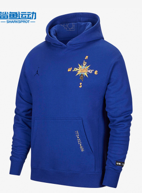 Nike/耐克正品JORDAN男士经典时尚印花运动连帽卫衣 CW1121-495
