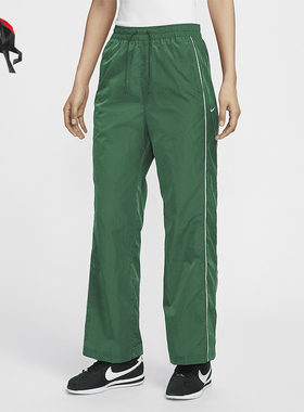 Nike/耐克正品Windrunner女士透气系带休闲长裤F百搭V7656-300