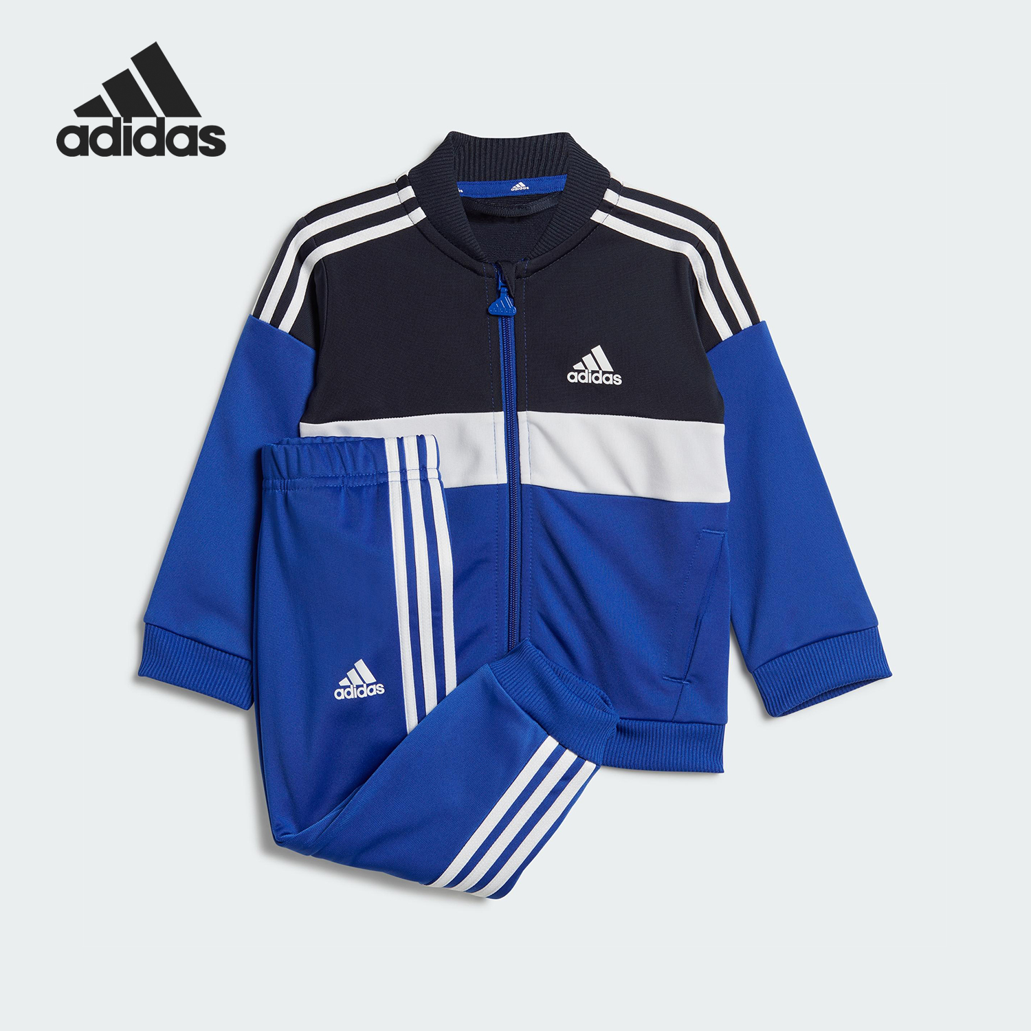 阿迪达斯婴童宽松运动套装