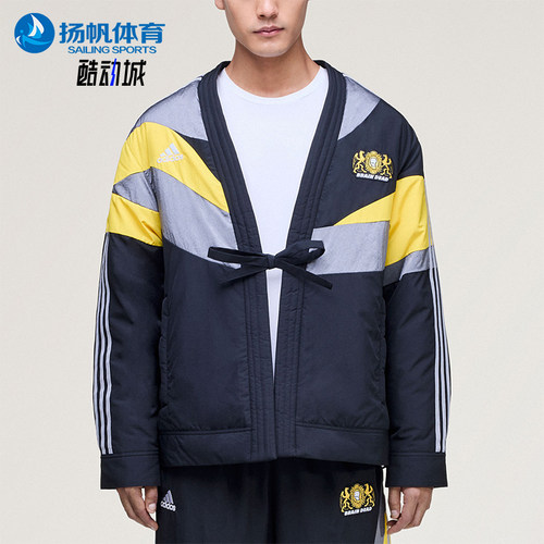 Adidas/阿迪达斯正品三叶草新款男女城市休闲经典夹克外套JZ0730