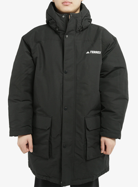 Adidas/阿迪达斯正品冬季男子户外休闲运动保暖羽绒服 EH4987