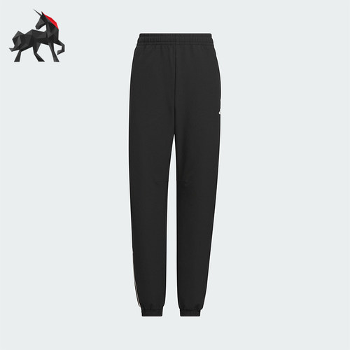 Adidas/阿迪达斯正品2025秋季款儿童日常运动户外休闲裤KB5100