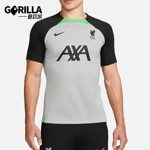 Nike/耐克正品Dri-Fit男士运动圆领训练足球短袖T恤DX3020-013