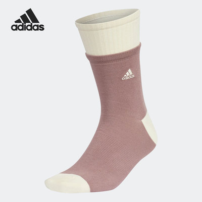 Adidas/阿迪达斯高筒袜一双装