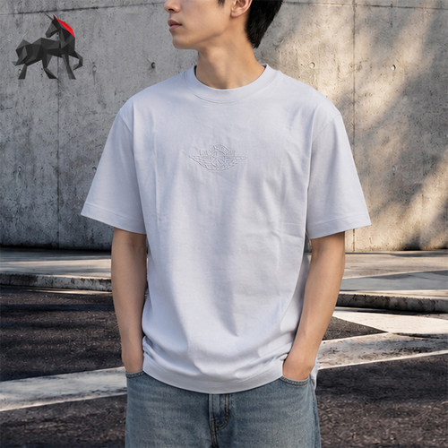 Nike/耐克正品JORDAN男士休闲圆领舒适轻盈短袖T恤DX5783-085