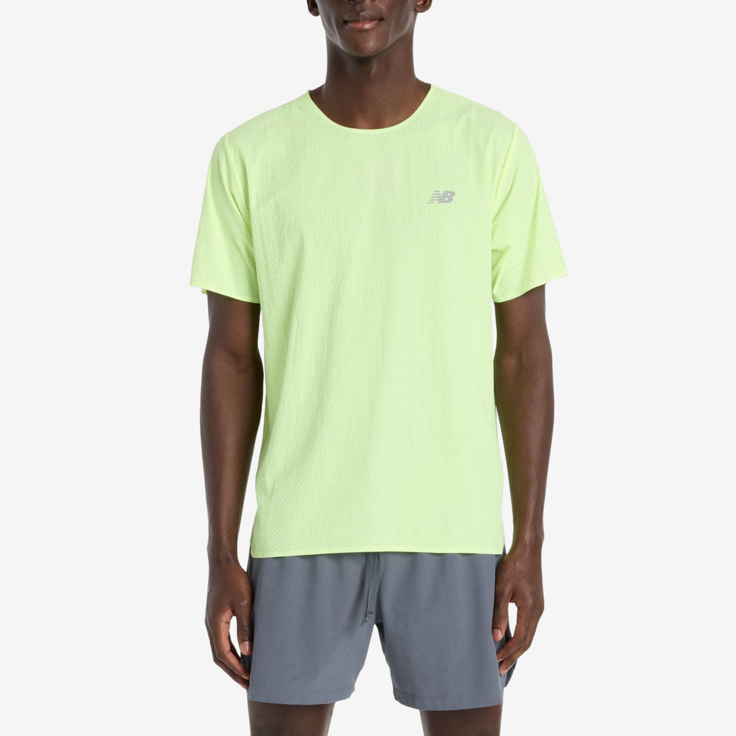New Balance新百伦正品男跑步短袖圆领修身型运动T恤MT51208-AFG