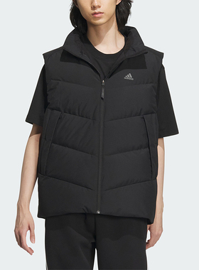 Adidas/阿迪达斯正品冬季新款男子保暖防风羽绒马甲IS0368