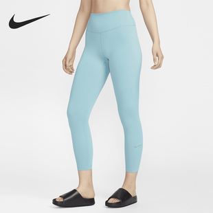 FN3233 Nike 女士高腰运动训练紧身九分裤 新款 464 耐克正品